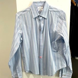 Calvin Klien, steel Sim slim fit noniron business shirt